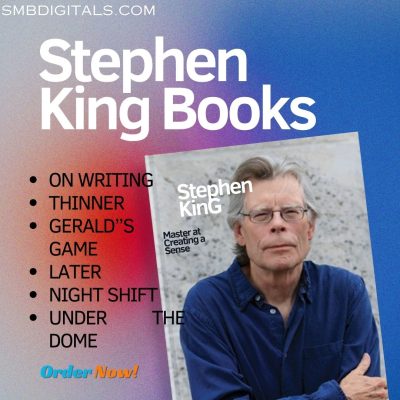 On Writing, Thinner, Night Shift, Under The Dome, Later, Geralds Game By Stephen King Collection Books